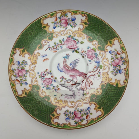 20 世紀上半葉英國明頓茶杯三重奏 Cockatrice Green 連譯